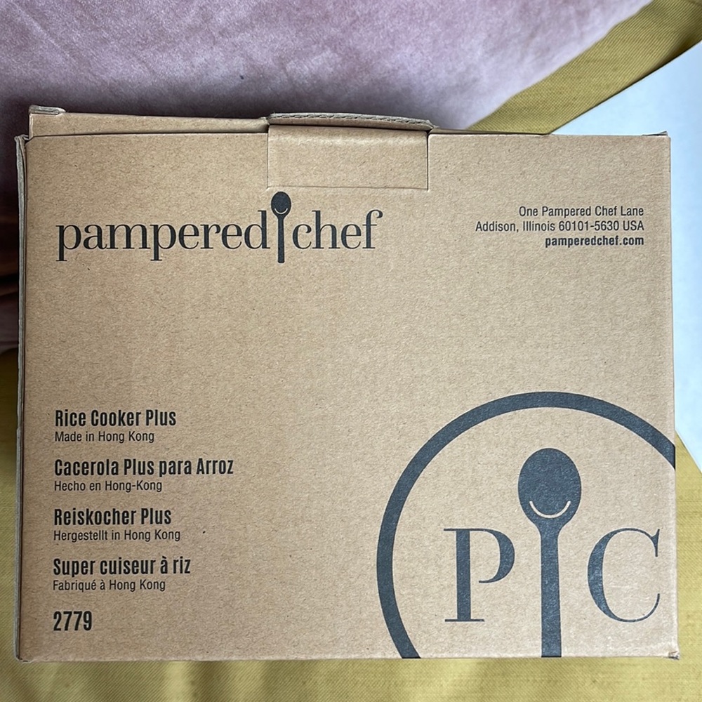 Pampered Chef Rice Cooker Plus